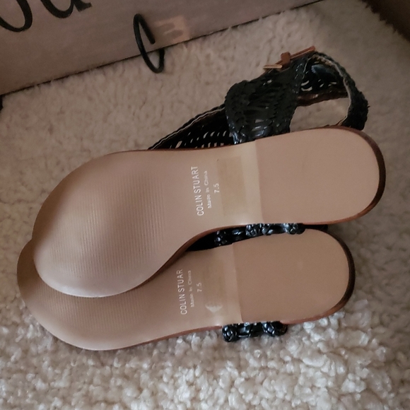 Colin Stuart Gladiator Sandals Size 7.5 - Picture 5 of 7